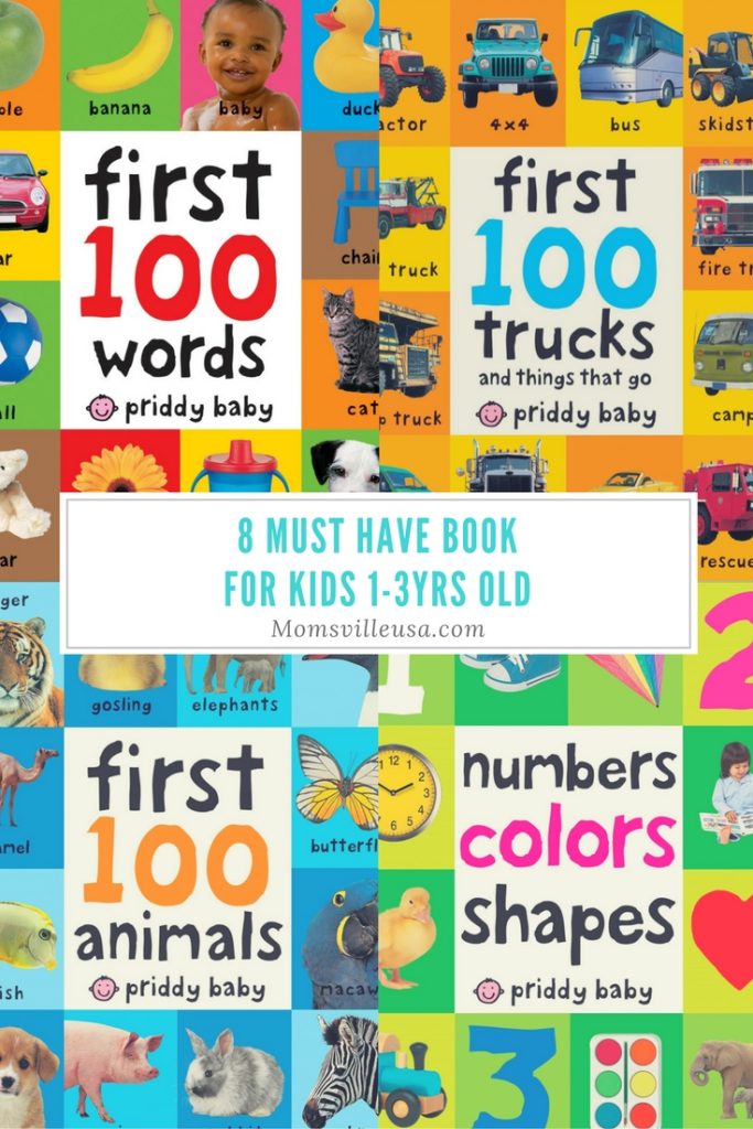 8 Must Have Books for Kids Ages 1-3