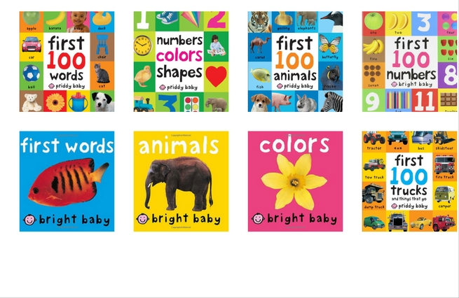 8 Must Have Books for Kids Ages 1-3, Numbers, Colors, Animals