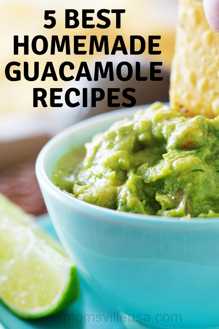 5 Best Homemade Guacamole Recipes – Momsvilleusa
